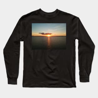 Islay sunset print Bowmore Long Sleeve T-Shirt